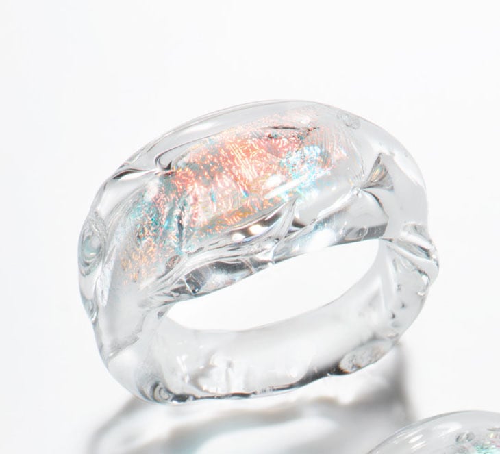 mobius ring gold | LUCE MACCHIA