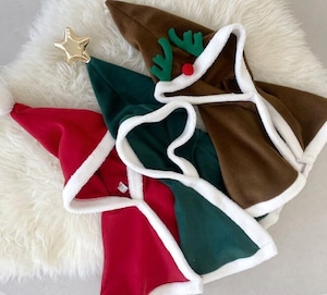 480«即納»〖 BABY 〗クリスマス︎︎︎︎︎☺︎サンタポンチョ