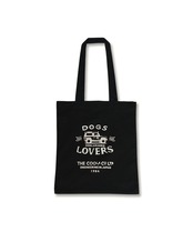 【直営限定ITEM】DOGS & LOVERS プリントトートバッグ (BLACK)　CQ-48522H