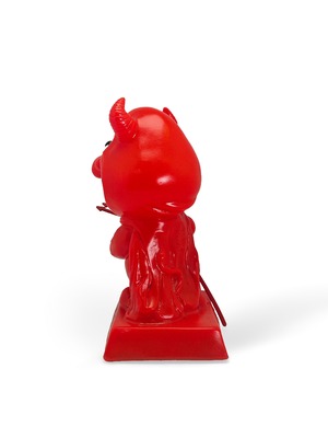 ヴィンテージ雑貨 レッドデビル メッセージドール "I LOVE YOU WHEN YOU'RE WICKED"