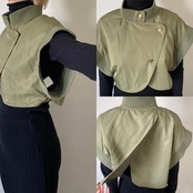 MA-1 short vest/khaki