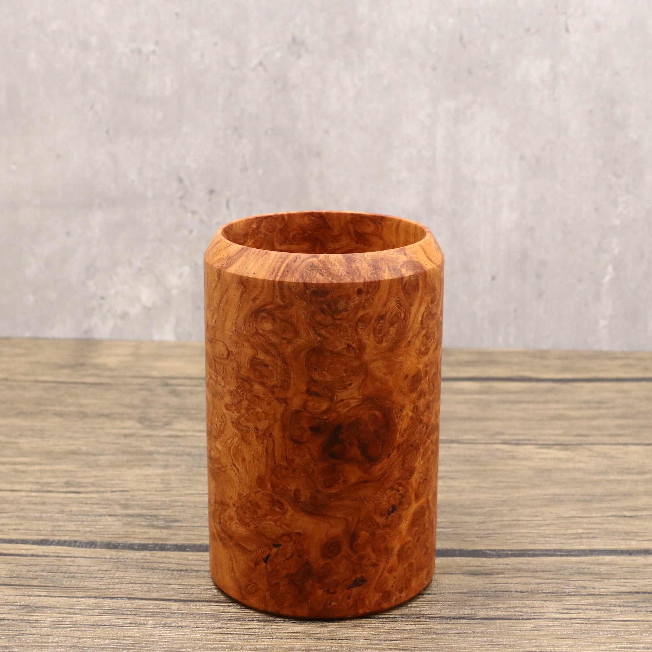 4/12 ペン立て（花梨瘤）5 | 4631 woodturning