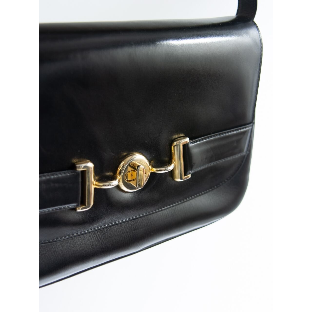 【Unknown Brand】Made in Italy Leather Shoulder Bag(イタリア製 レザーショルダーバッグ クラッチバッグ)