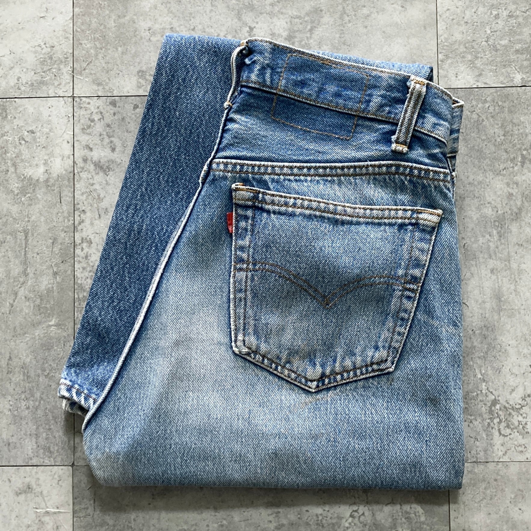 リーバイスLevi's 501 USA製 ボタン裏501 W36 L34 W36 L34】Levis 501 リーバイス ボタンフライ ビッグサイズ 縦落ち