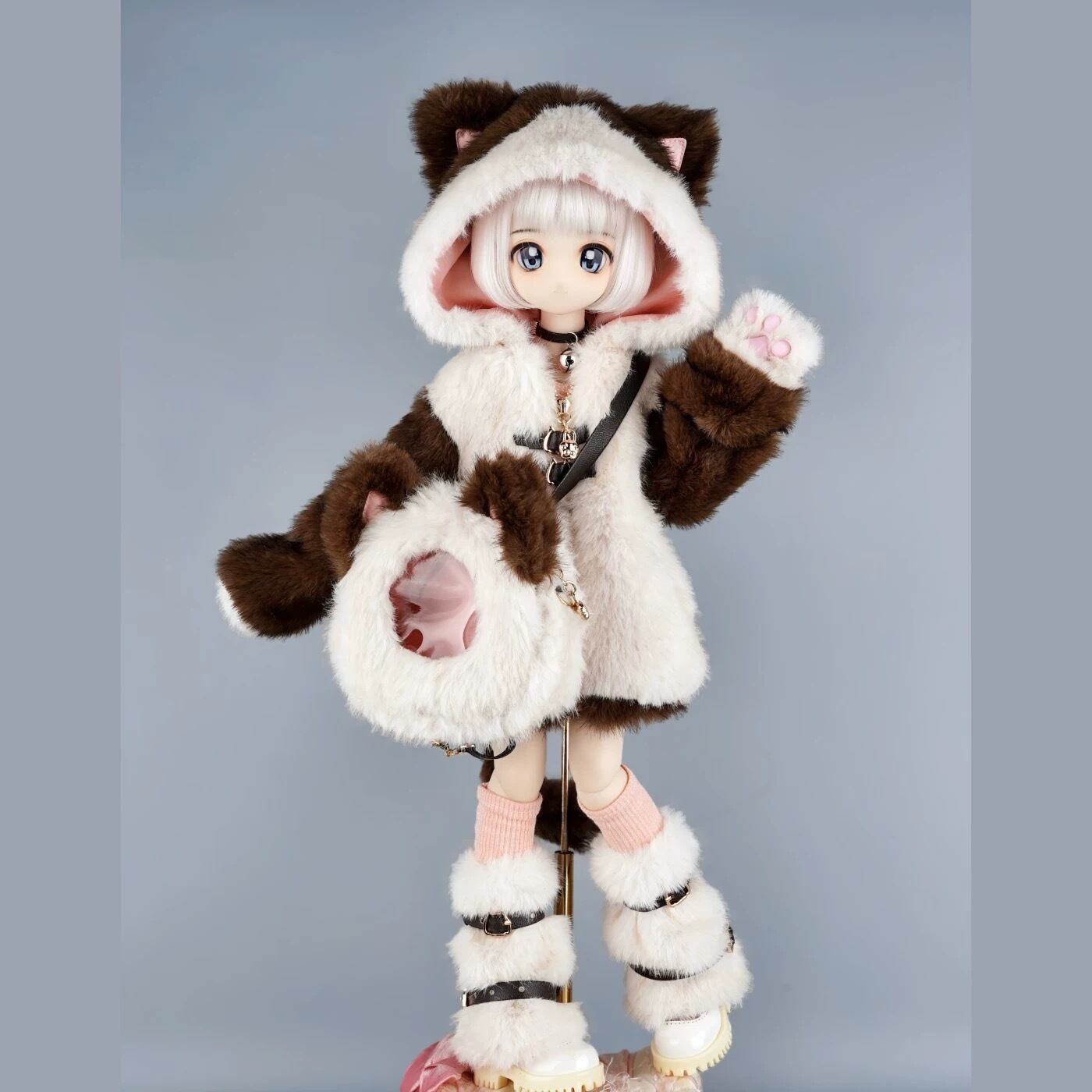 セット！ mdd bjd 4分娃衣兔豆豆熊妹四分mdd 普四アウトフィット衣装