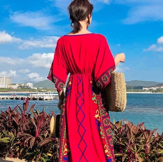 ワンピース フレアワンピース ロング ロング丈 マキシ マキシ丈 袖あり