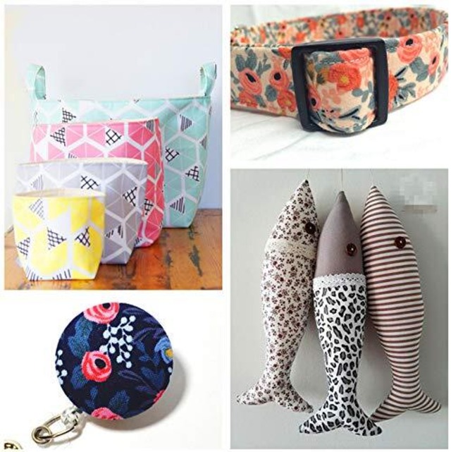 GUQI 50枚 綿 生地 はぎれセット 花柄 DIY手作り カットクロス パッチワーク 布 (25cm x 25cm)