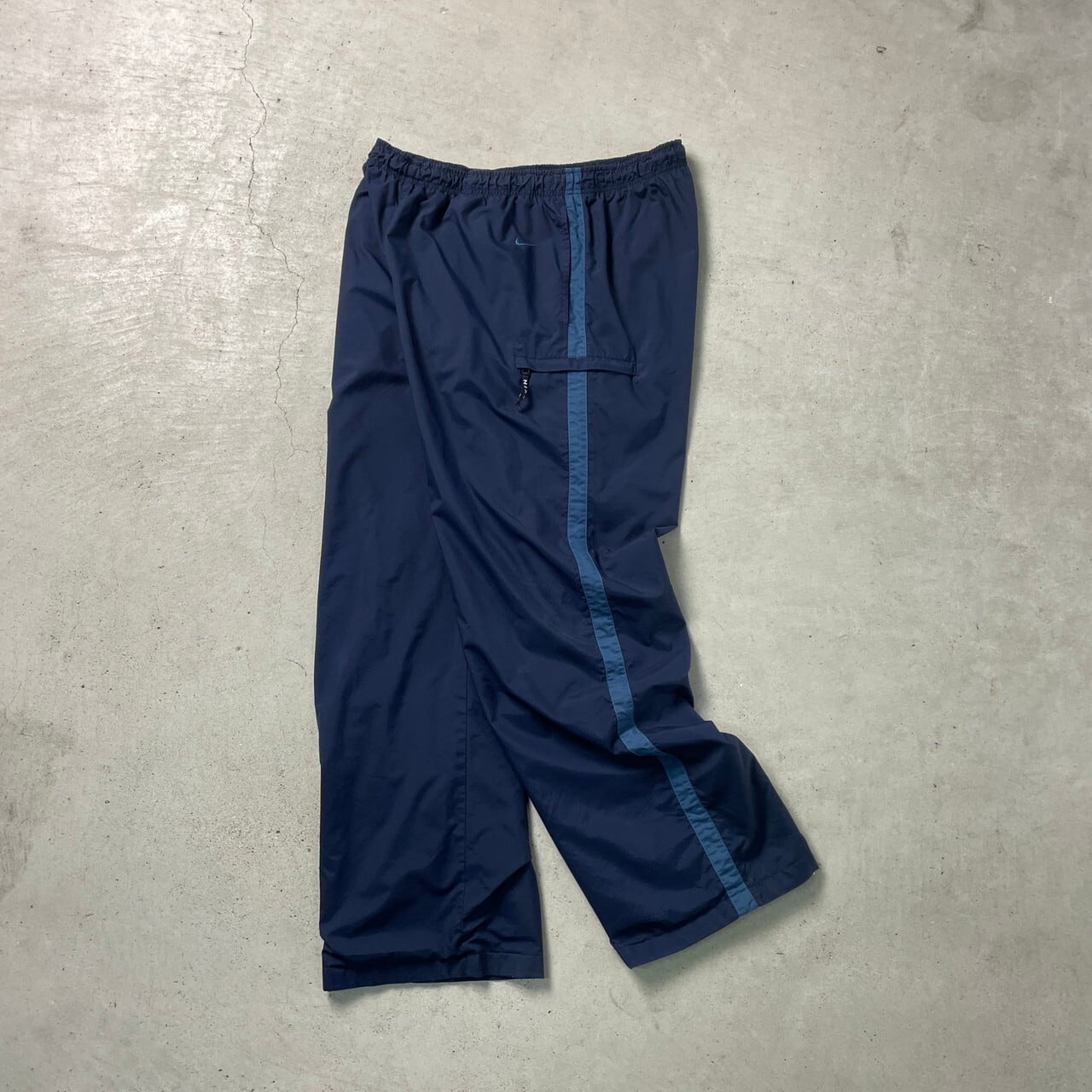 00年代 NIKE ナイキ ナイロントラックパンツ メンズXL 古着 00s