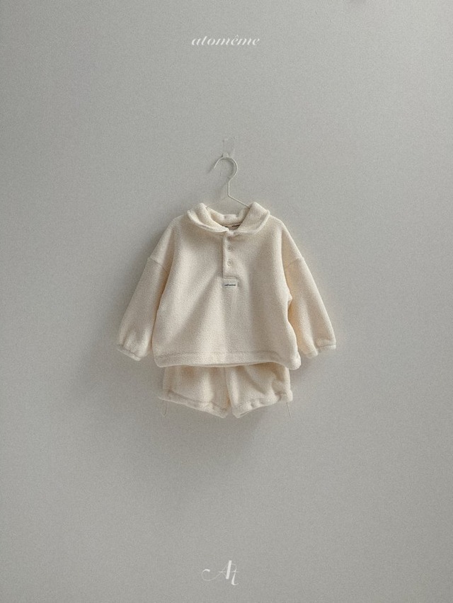 atomeme25wn_Snow Collar T-Shirt