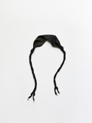 OUR LEGACY TWISTED TIE Noir Bloom Liquid Acetate A4268TTN