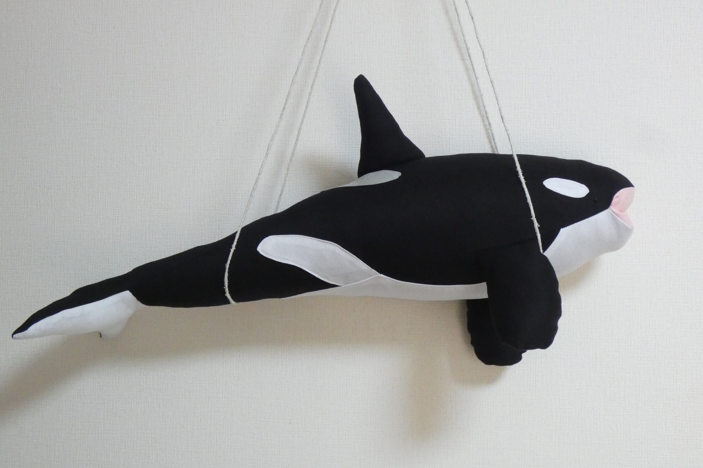 60cmシャチ Little Orca | ぬいぐるみ工房nuwasu