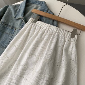 レースロングスカート 10009