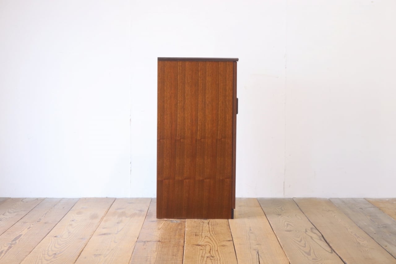 ヴィンテージ レコードラック キャビネット ケース 収納 仕切り 木製