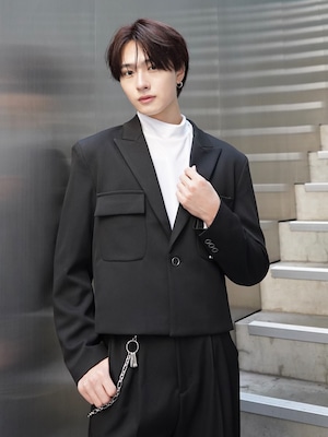 【ALUDE SELECT】 front 2pocket short set up