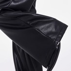 PU Leather Pants Wide Leg Pants (ME149)