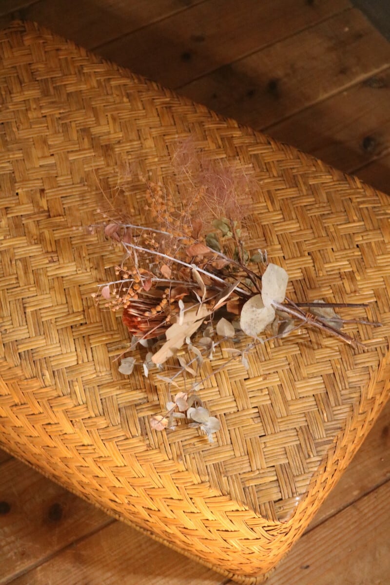 №077 大きな行李 収納 古道具 道具箱 時代もの 古雑貨 54609