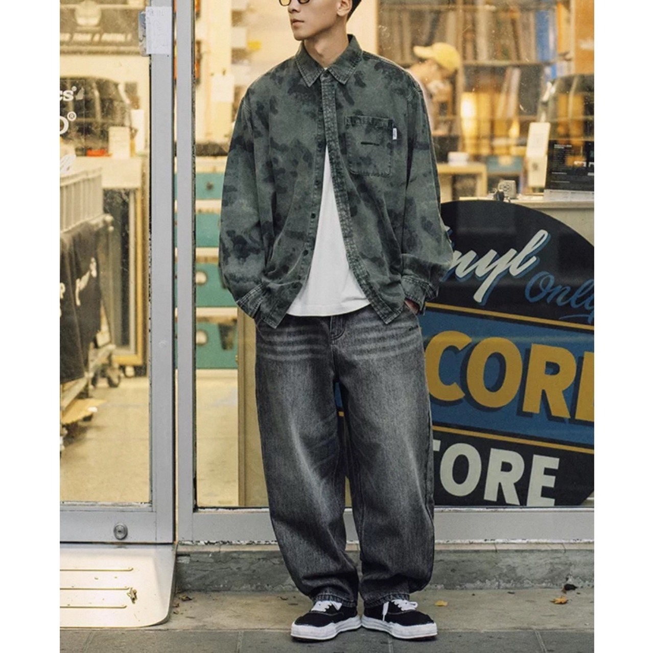 Vintage fade relaxed fit shirt 1215 - 8