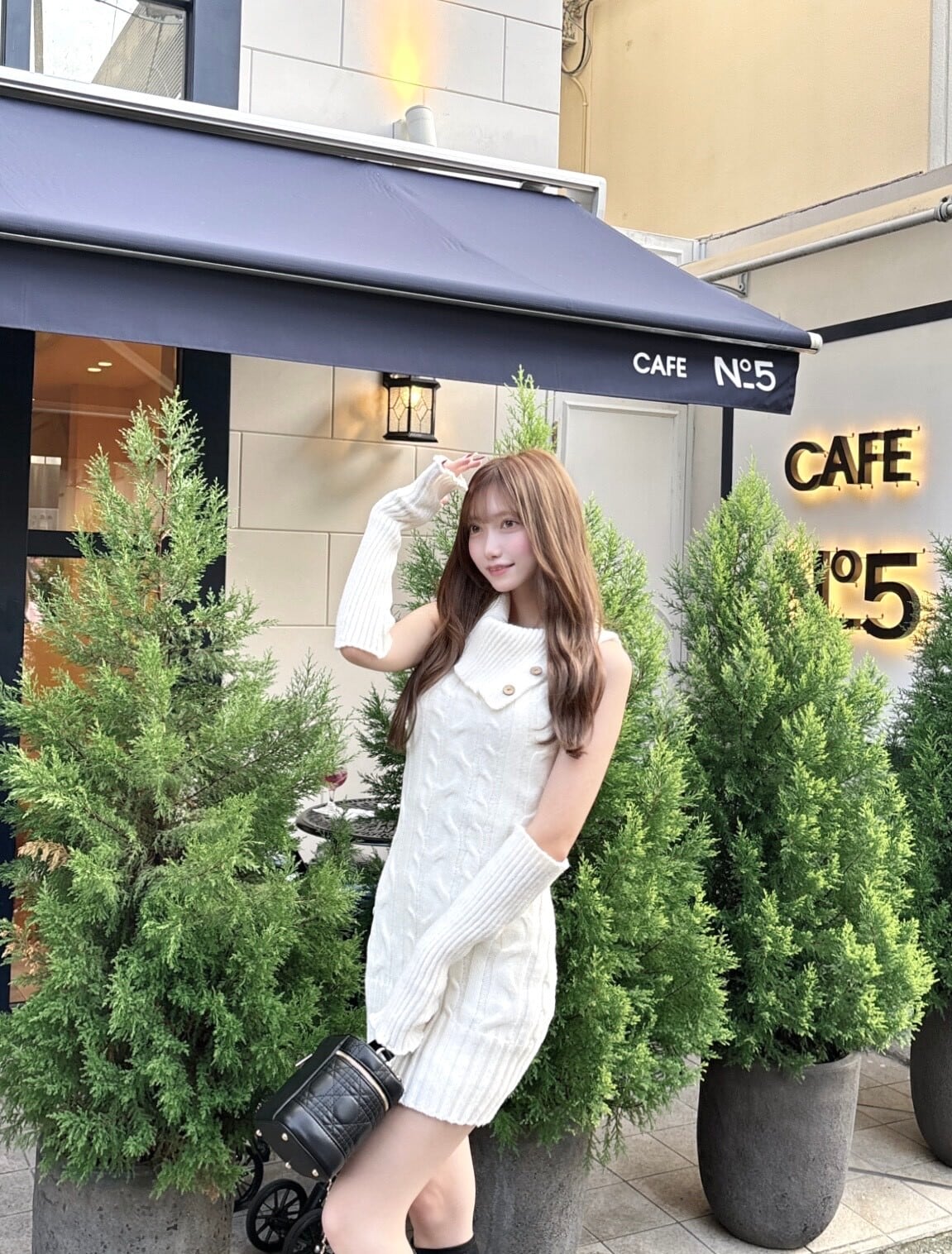 arm warmer knit one piece | feellie