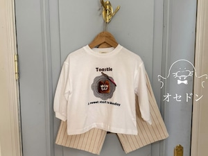 【night bebe】トーストＴ ホワイト ADULT