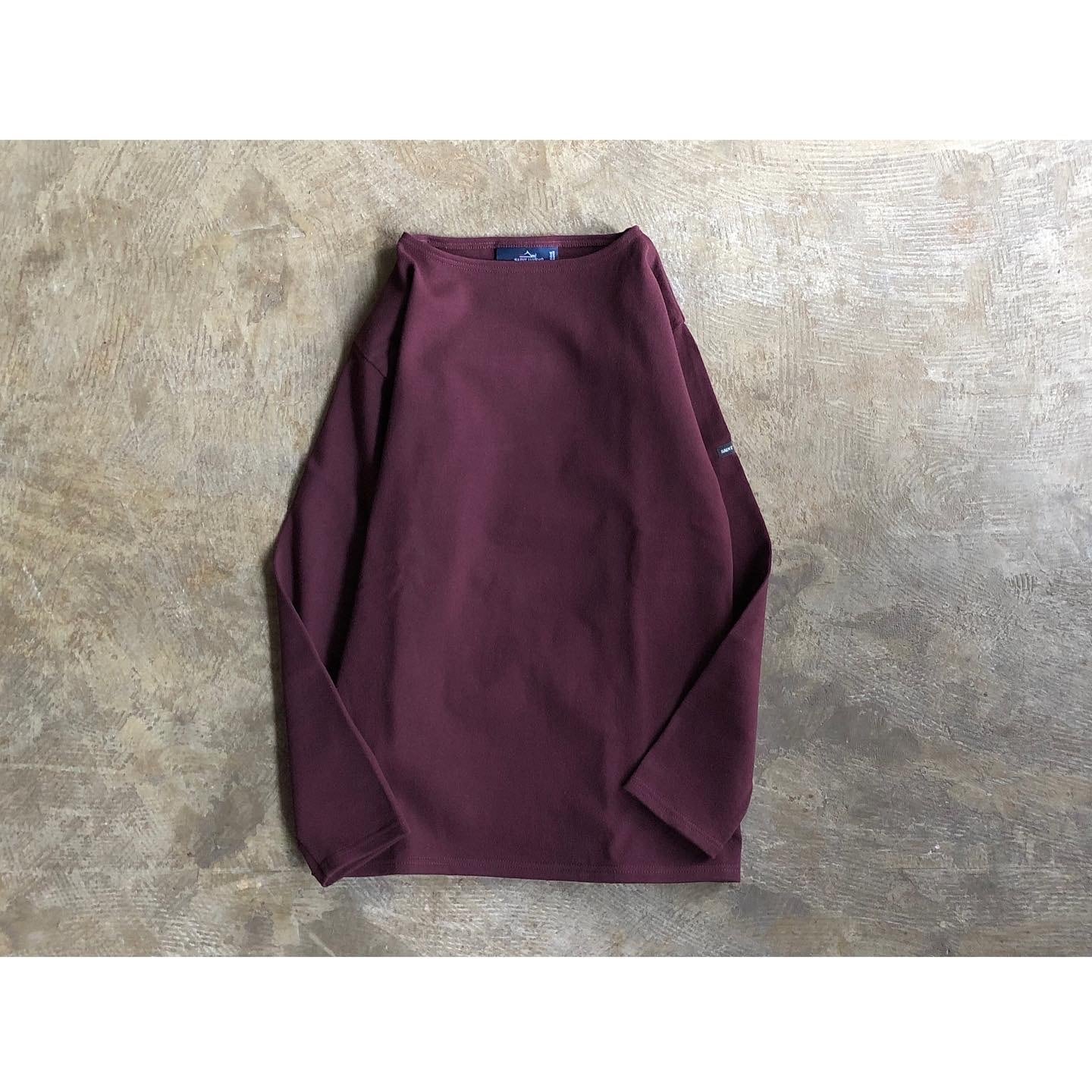 SAINT JAMES(セントジェームス) OUESSANT SOLID GRENAT FONC (ボルドー