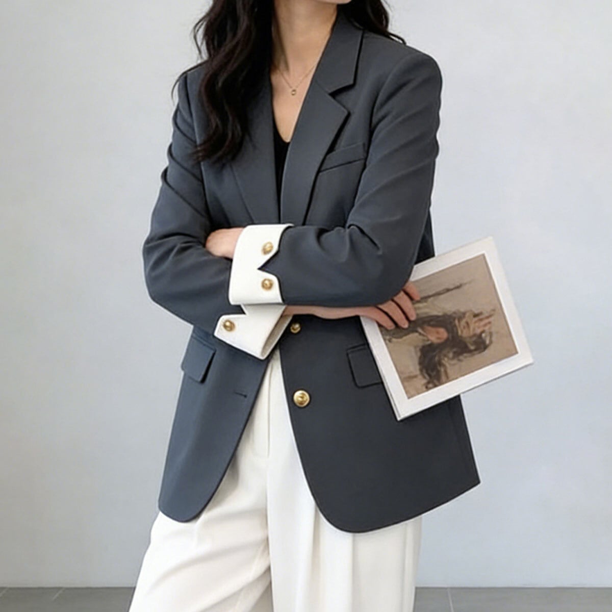 テーラード ジャケット アウター レディース 春夏秋 韓国 きれいめ 大人 シンプル ビジネス 通勤 オフィス OL 入学式 卒業式 入園式 卒園式 羽織り フォーマル ゆったり 大人可愛い 大人女子