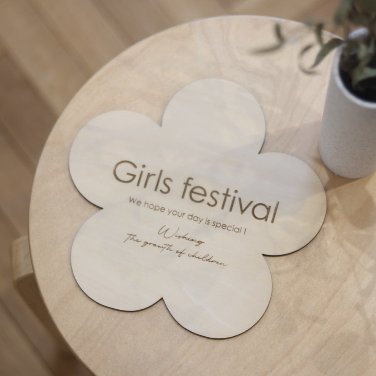 Girls festival plate | Fete special