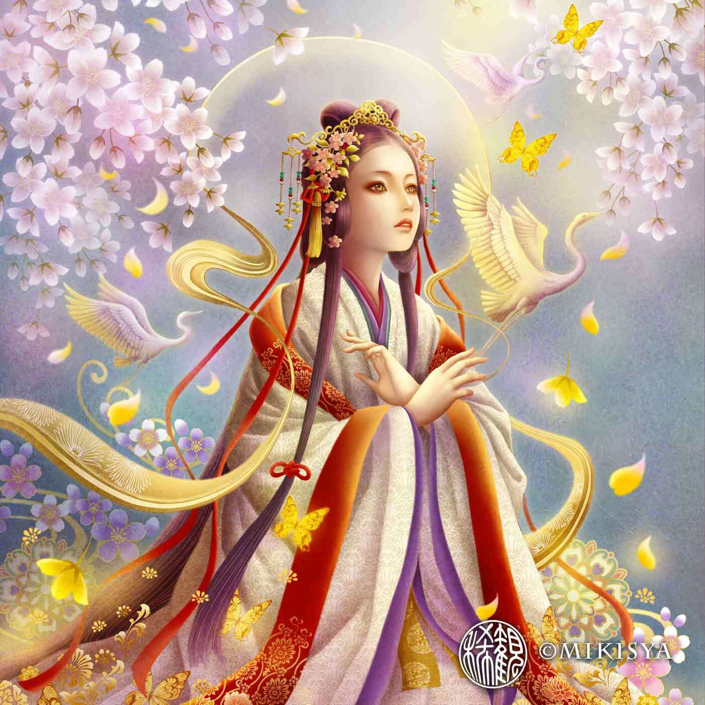 木花咲耶姫（このはなさくやひめ）｜花ひらく命の女神 − 春めく