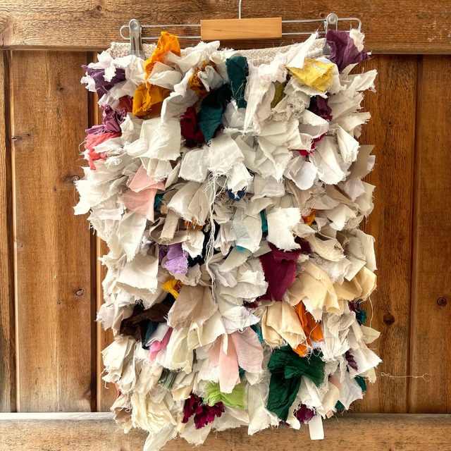 yao "India Bushy Rug M Whitish" 36cm×55cm ラグ②