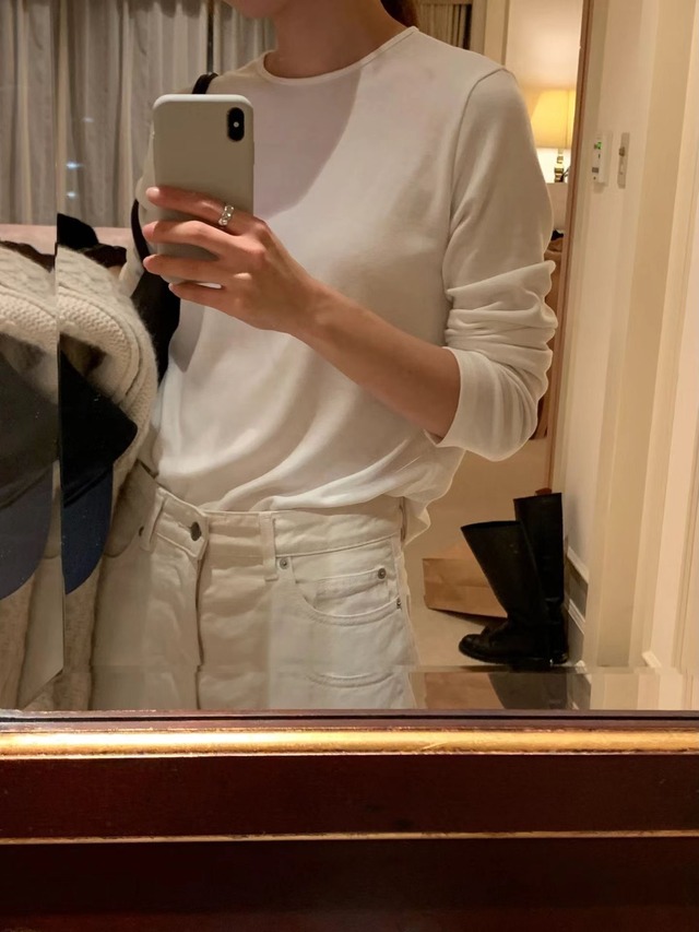 (予約) ounce / Kimo round tee 3color