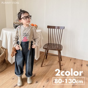 《取寄》 サスペンダーデニムパンツ （全２色） ADBB 2023秋 韓国子供服 ジーパン ジーンズ サロペット