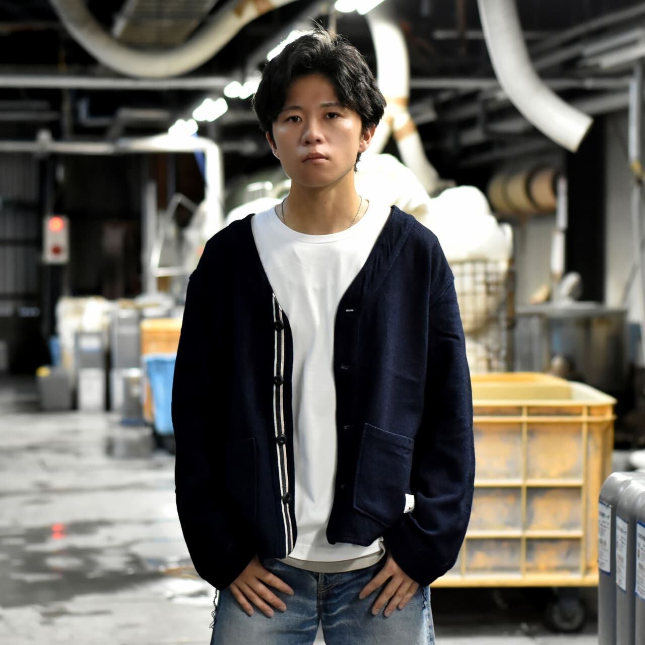 Ovy カーディガン 50's Classic Cotton Cashmere Cardigan | OVY