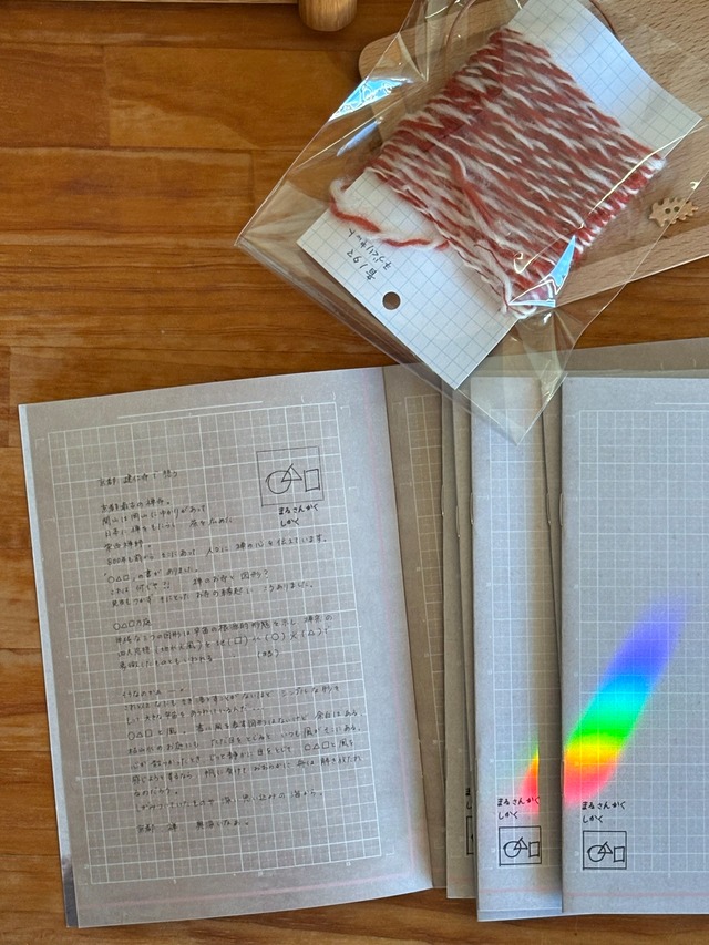 ZINE  ○△⬜︎ (まるさんかくしかく)  創刊号