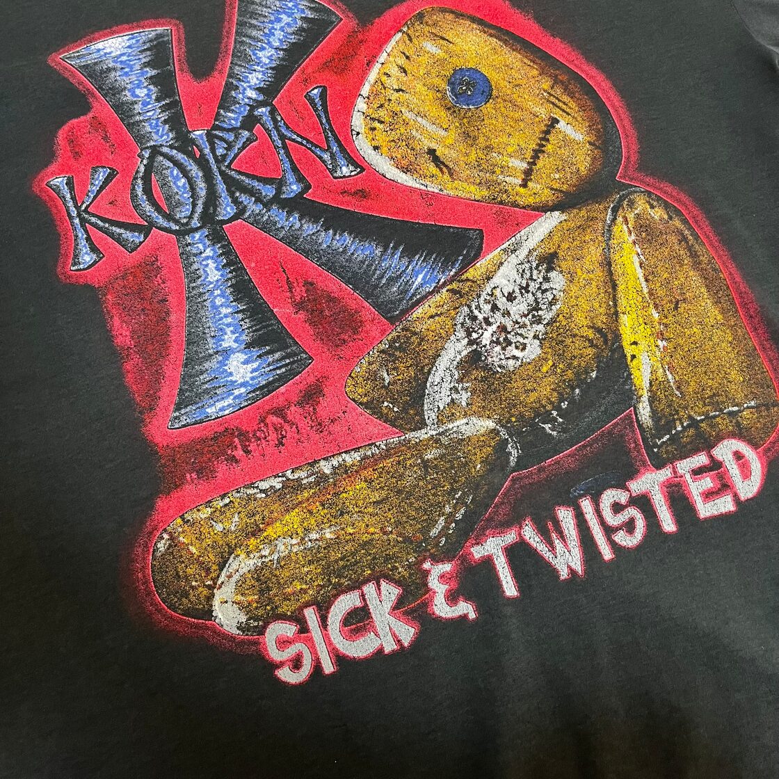 KORN 2000 WORLD TOUR bootleg T-shirt | Pay ID 