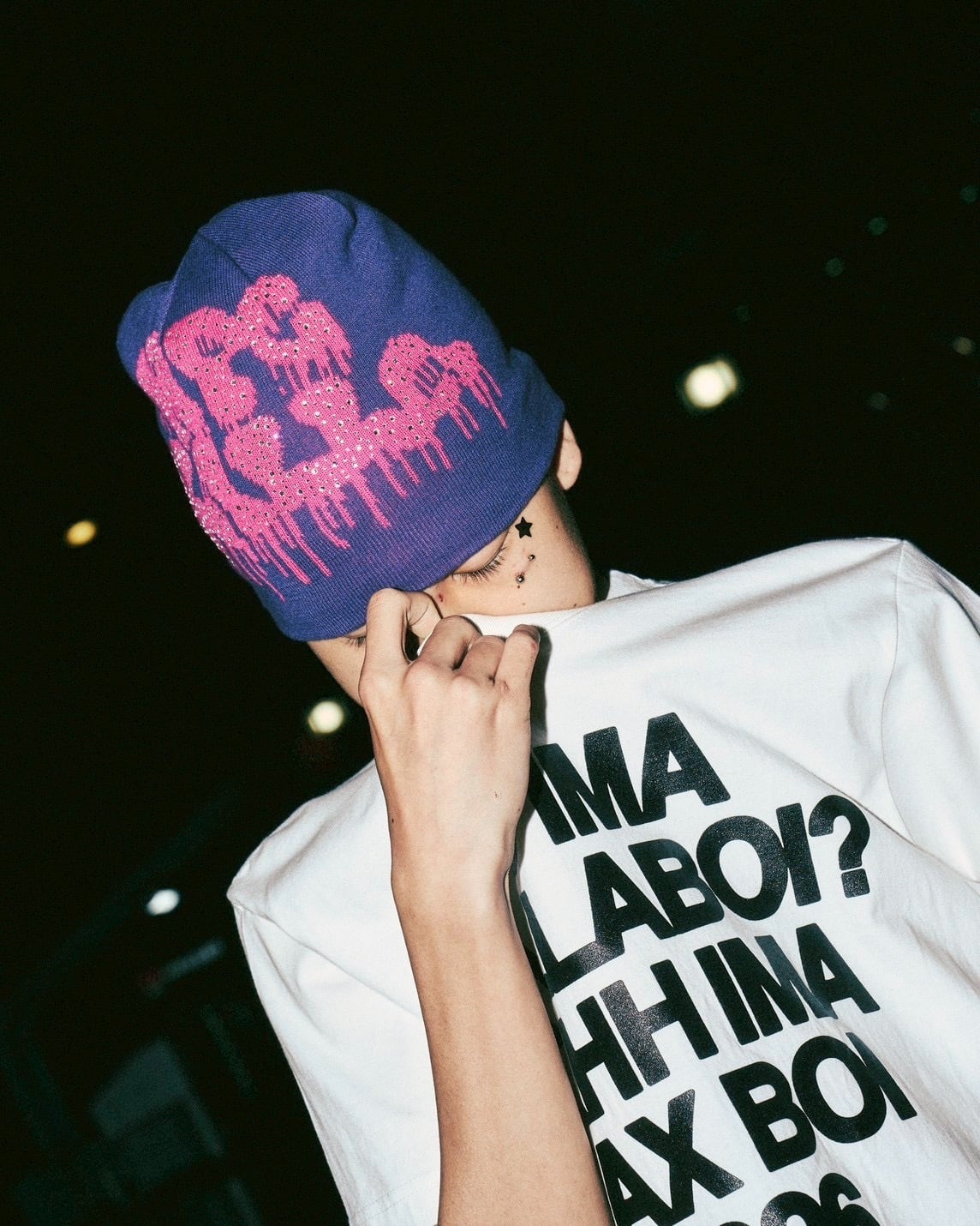 Rhinestone Beanie | PAY ID