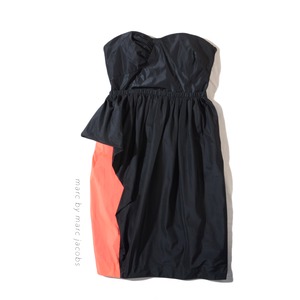 (unused)  MARC by Marc Jacobs  Strapless Taffeta Dress 2012ss runway