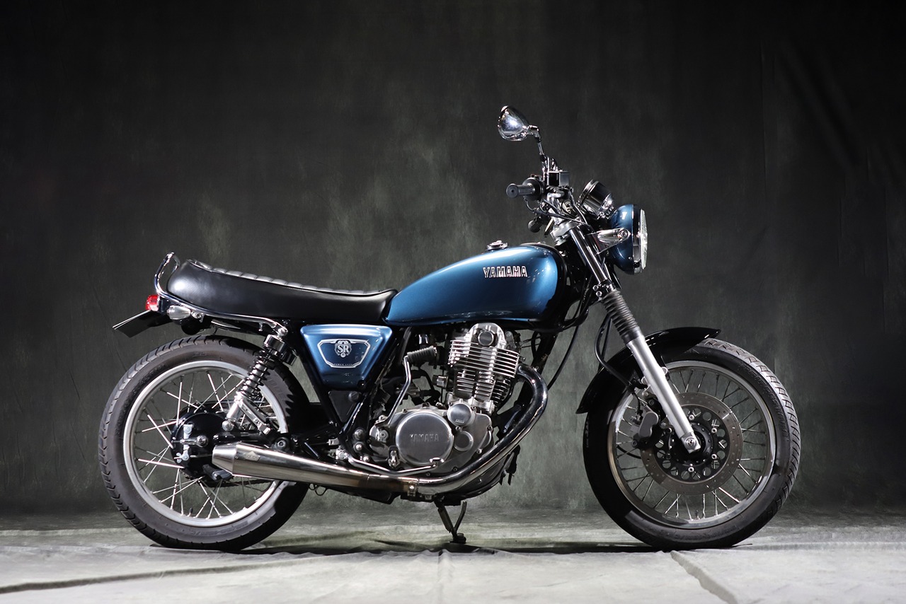 Tite Rib (Front)Fender Middle SR400/500(78'~Final) BLACK Painted