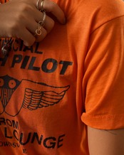 1980's Bush Pilot / Printed T-Shirt