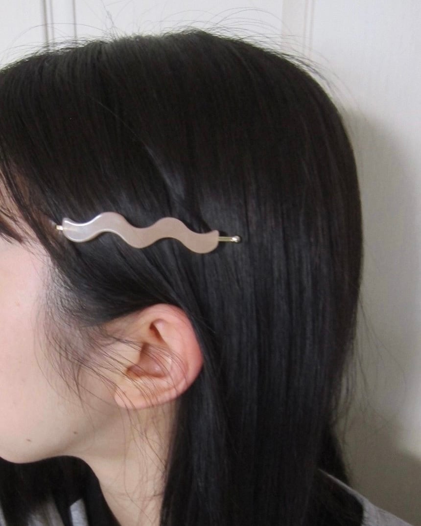 wave hair pin（3 colors） | ggotgill（コッキル）