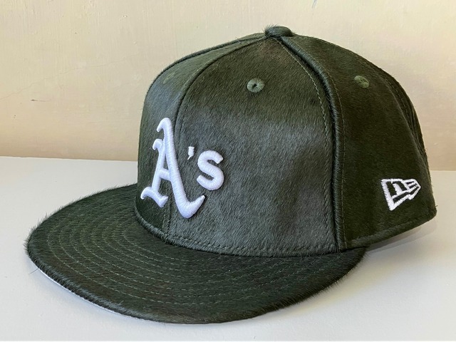 NEW ERA OAKLAND ATHLETICS 59FIFTY CAP (DARK GREEN HARAKO)