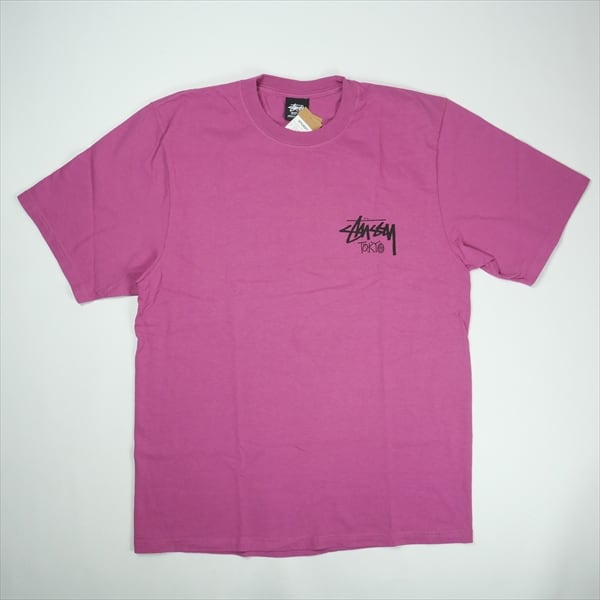 Size【M】 STUSSY ステューシー STOCK TOKYO TEE BERRY 東京限定T