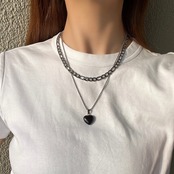 [2点セット] シルバーネックレス［SSN051］