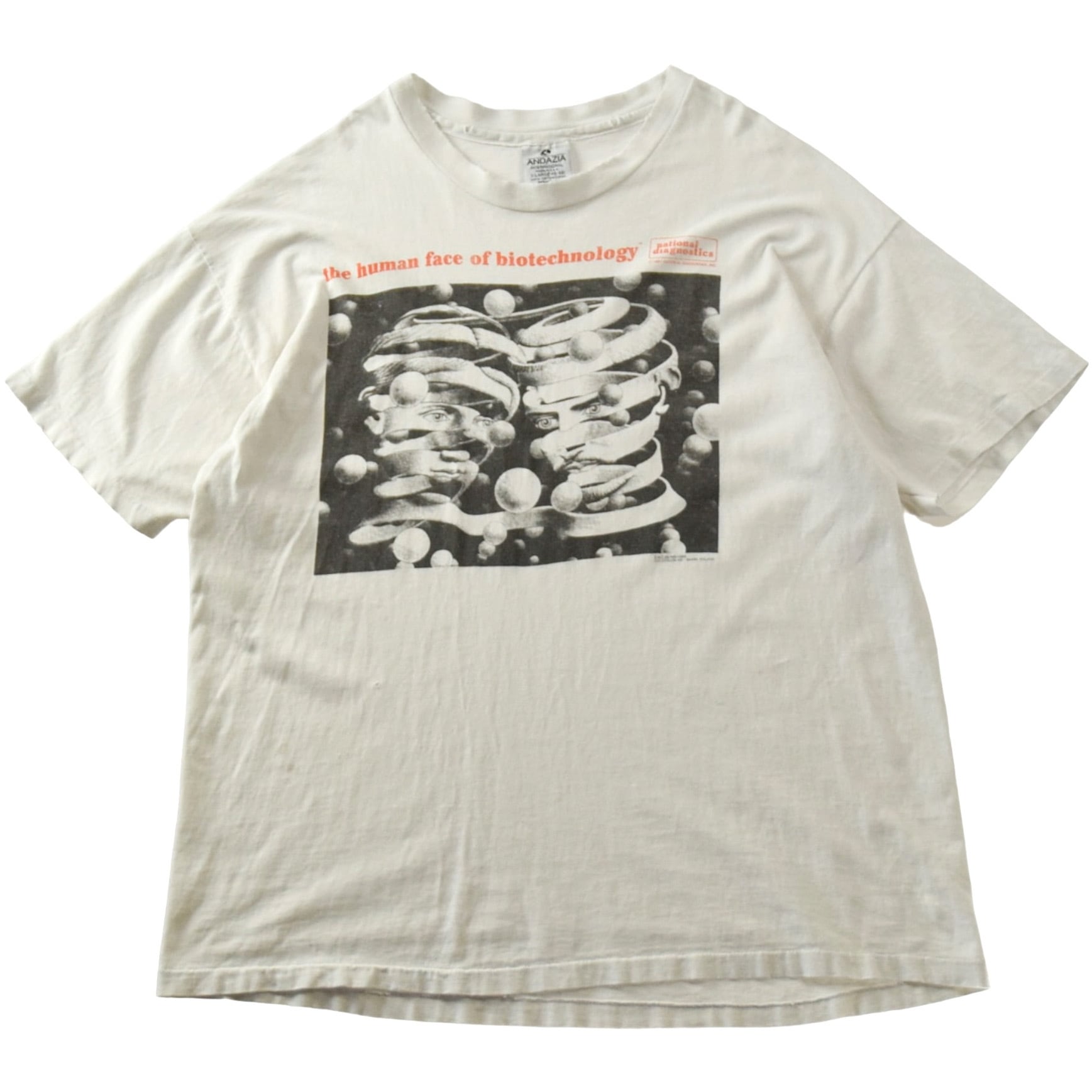 Tシャツ/カットソー(半袖/袖なし)90s Art T M.C. Escher エッシャー