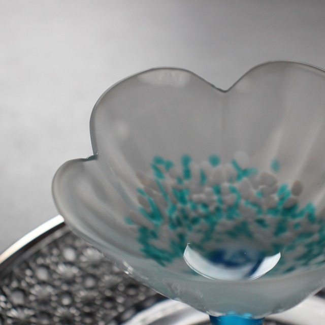 花弁高台珍味　髙（ガラス）