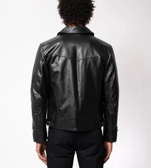 Nudie jeans ヌーディージーンズ  2021Fall Eddy Leather Jacket Black レザージャケット