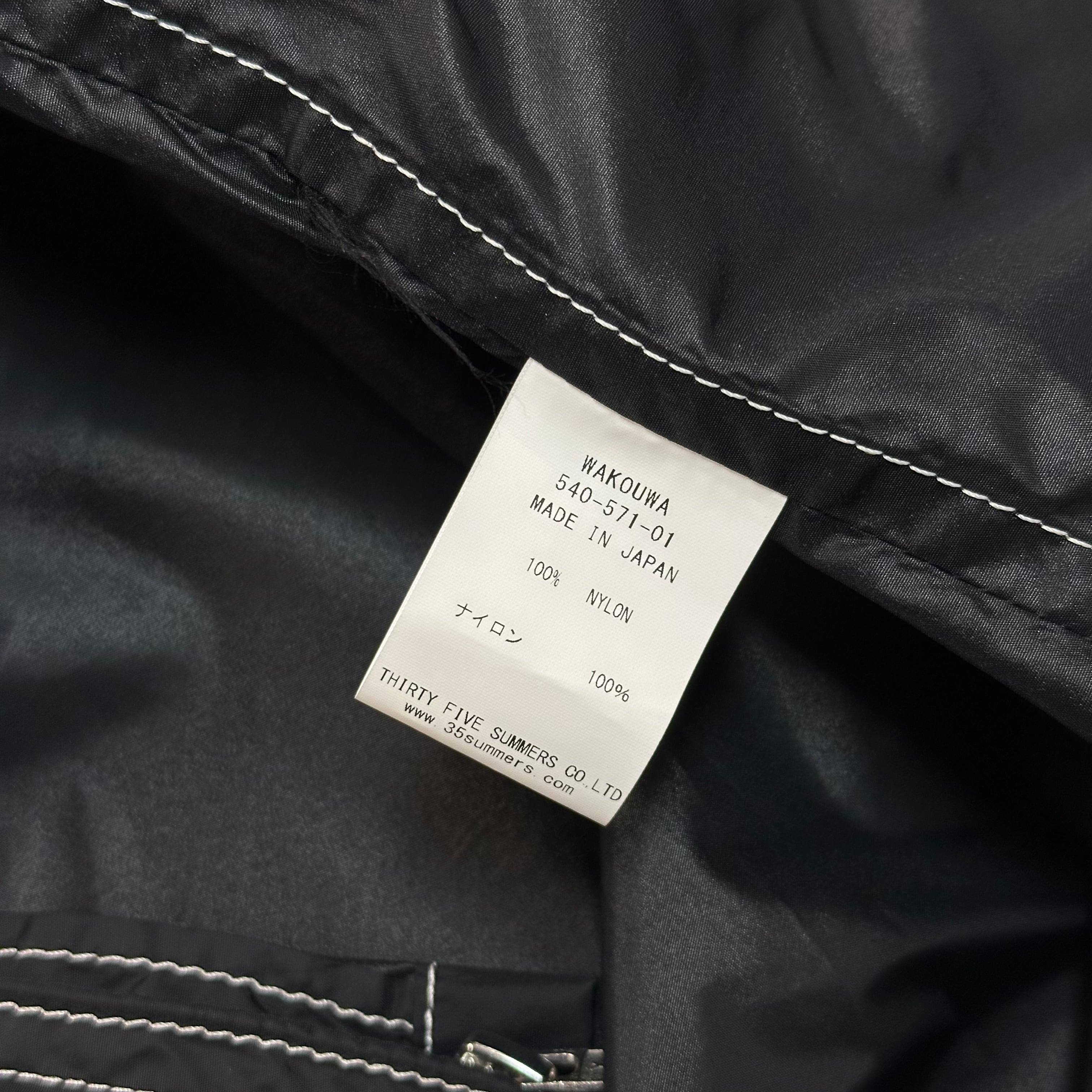wakoo様 WAKOUWA SURFCO BLACK NYLON PAKA 《S》 | safarionline
