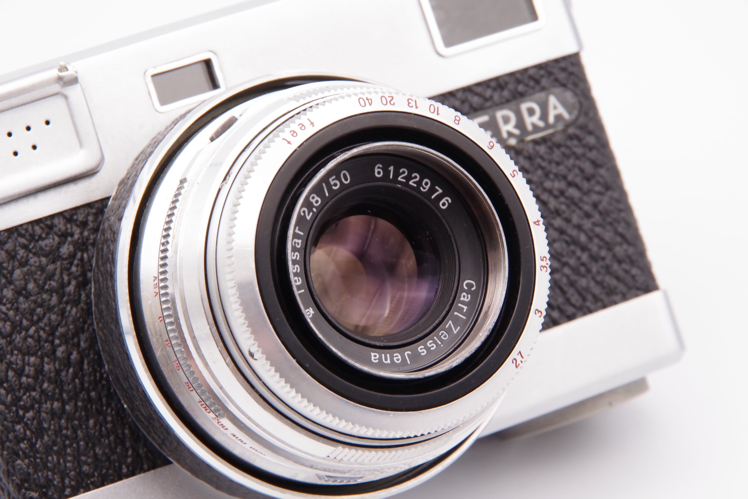 委] WERRA IV BLACK / Tessar 50mm F2.8 Carl Zeiss Jena カール