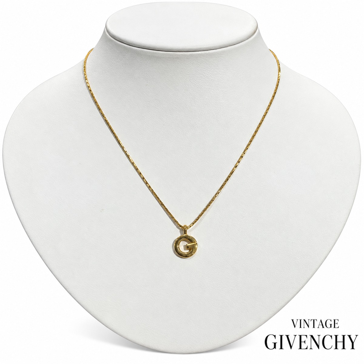 GIVENCHY】2434 ヴィンテージ ジバンシィ ロゴスネークチェーン