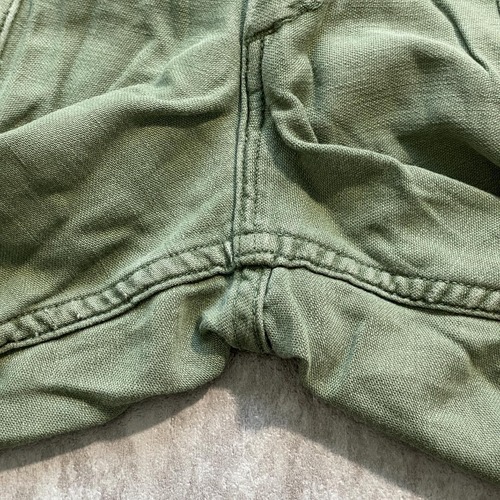 60-70s アメリカ軍 実物 OG107 ベイカーパンツ 32/33 詳細写真6