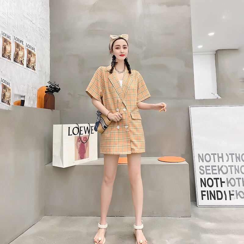 サマージャケット スタイルルーズトップス 大きめサイズ 夏物 ミックスインファッション63080114455