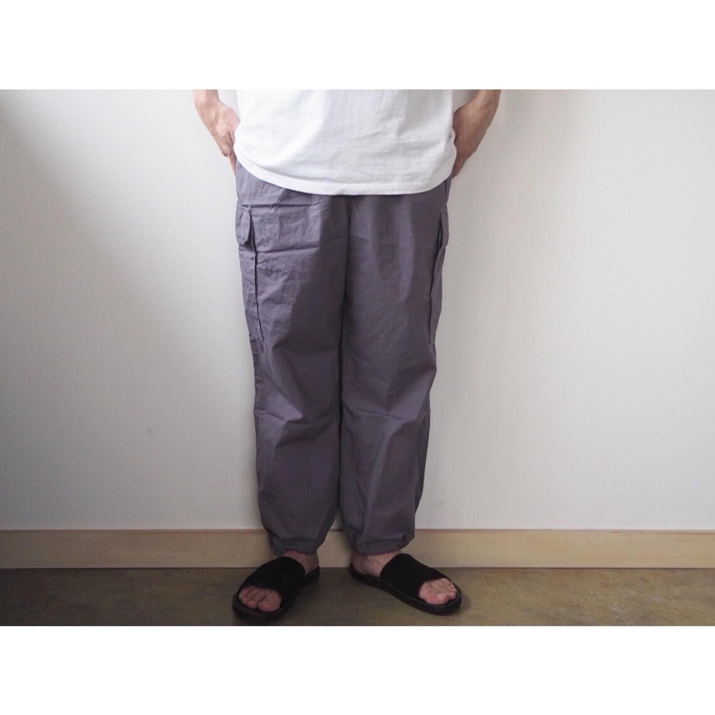 HTS(エイチティーエス) COTTON PLAIN OVERDYE EASY PANTS | AUTHENTIC